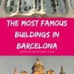 What are the most famous buildings in Barcelona? Explore a guide to the best Gaudi attractions and Gaudi Buildings in Barcelona, Spain including Casa Batllo, Sagrada Familia and many more Gaudi architecture. Let's explore! #barcelona #spain #gaudiarchitecture #gaudi