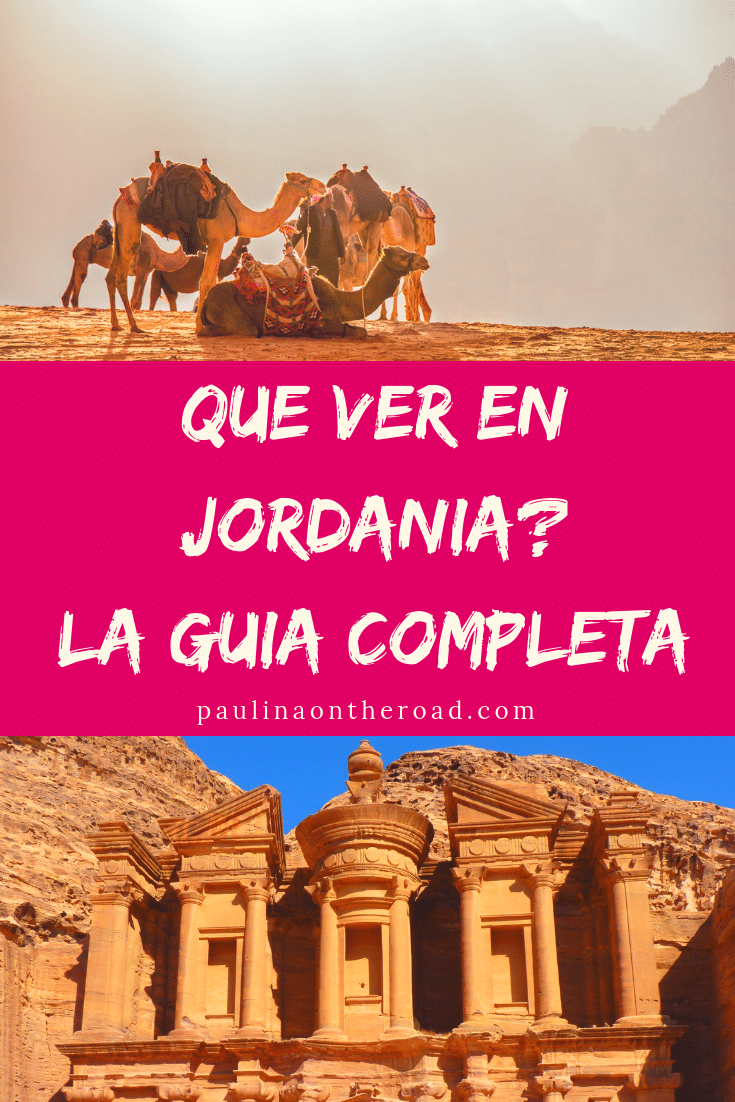 Que ver en Jordania? Esta guÃa completa te da toda la informacion para tu viaje a Jordania incl. visitar la ciudad de Petra, Amman, el desierto de Wadi RUm y los mejores hoteles del Mar Muerto. Descúbrelo todo! #jordania #mediooriente #ciudadpetra #petra
