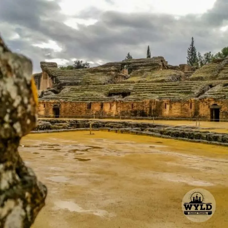 secret places to visit in spain, spain beautiful places, italica ruins in seville