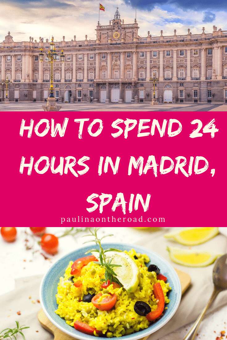 How to spend 24 hours in Madrid, Spain? A 1 Day Itinerary Madrid by a local including the best things to do in Madrid in one day incl. food, shopping and the best museums. #visitmadrid #madrid #spain #citytrip