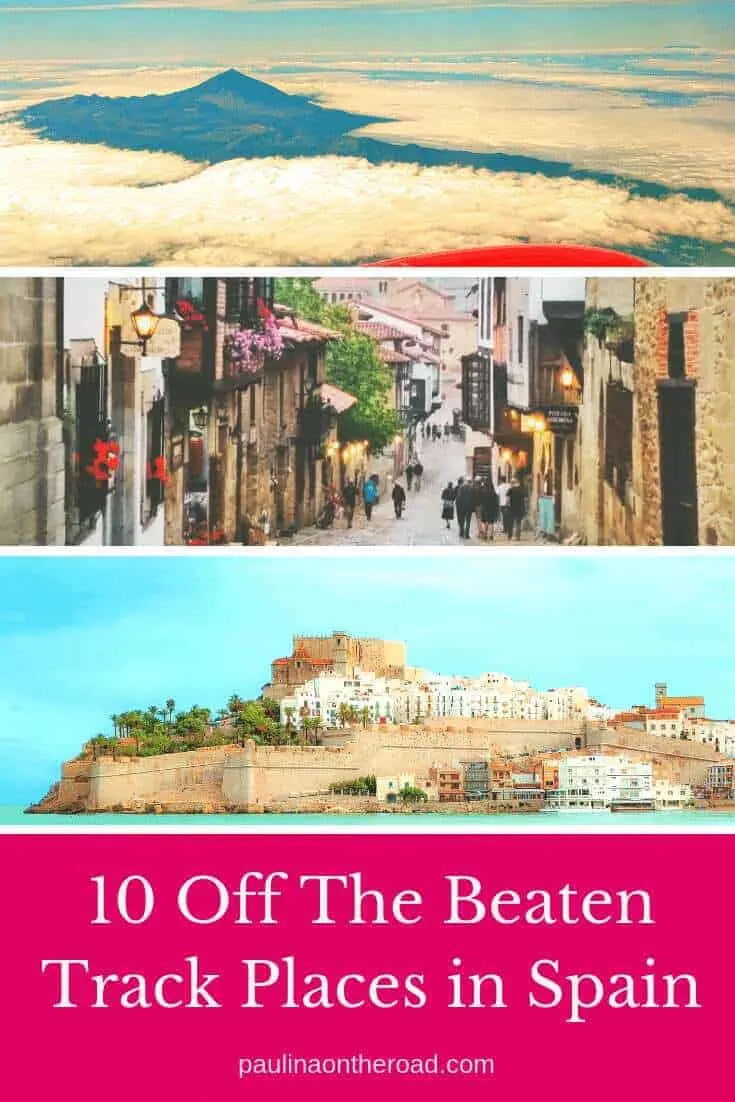 You are looking for off the beaten track Spain places? Explore some of the best hidden gems in Spain incl. fishing villages, cute towns and natural landscapes. You'll fall in love with these off the beaten path Spain attractions! #spain #hiddengems #europetravel #offthebeatenpath #offthebeatentrack