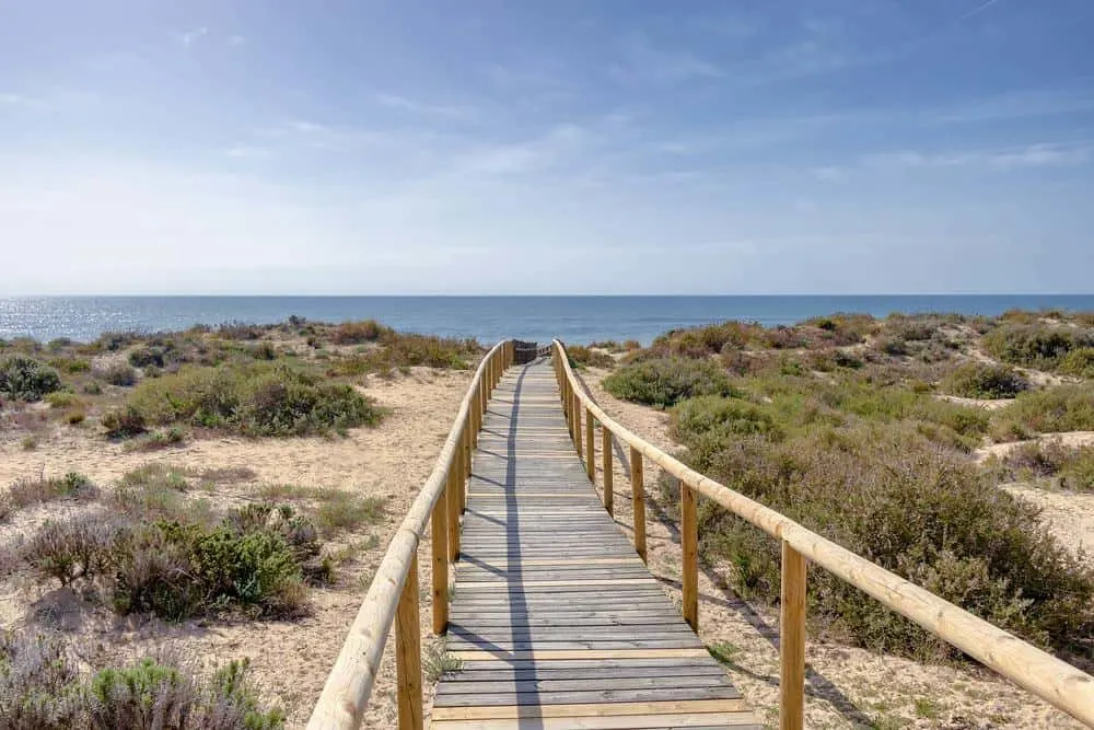 Cheap Travel Insurance to Spain, a pathway to spain beaches