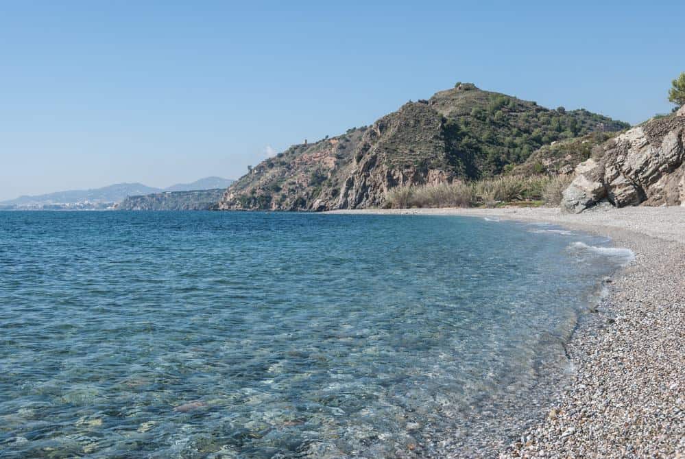 best beaches in southern spain to relax, maro beach in malaga