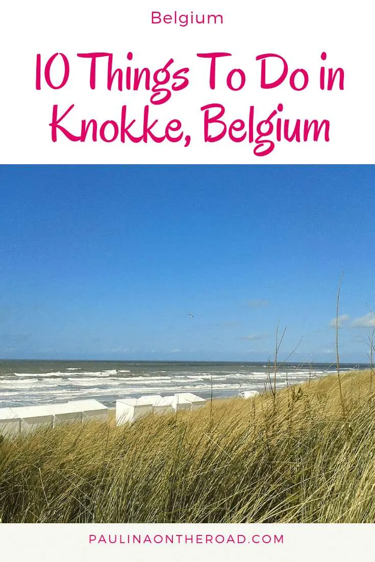 Lets explore the coolest things to do in Knokke Beach, Belgium! Knokke Heist, Belgium is the fanciest beach resort at the Belgian coast. Explore the best restaurants, where to shop and the best beaches on the Belgian seaside. #belgium #visitbelgium #knokke #knokkeheist