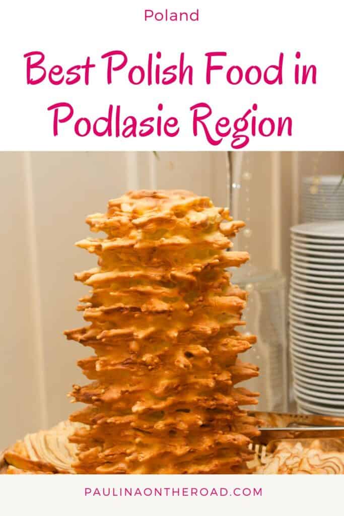 Best Polish Food Traditional cake sekacz from Poland