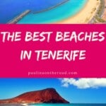 Explore the best beaches in Tenerife, Spain! This guide takes you to volcanic black beaches, golden sand and party, beautiful beaches in Tenerife island. #tenerife #spain #tenerifebeaches #canaryislands #beaches #snorkeling #surfing #hiddenbeaches #sandybeaches #santacruz