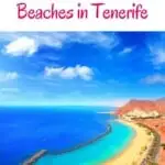 Explore the best beaches in Tenerife, Spain! This guide takes you to volcanic black beaches, golden sand and party, beautiful beaches in Tenerife island. #tenerife #spain #tenerifebeaches #canaryislands #beaches #snorkeling #surfing #hiddenbeaches #sandybeaches #santacruz