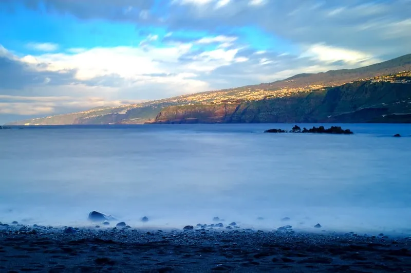 Playa Martianez,  Puerto de la Cruz, Tenerife, Canary Islands, Spain