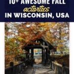 fall activiites in wisconsin pin