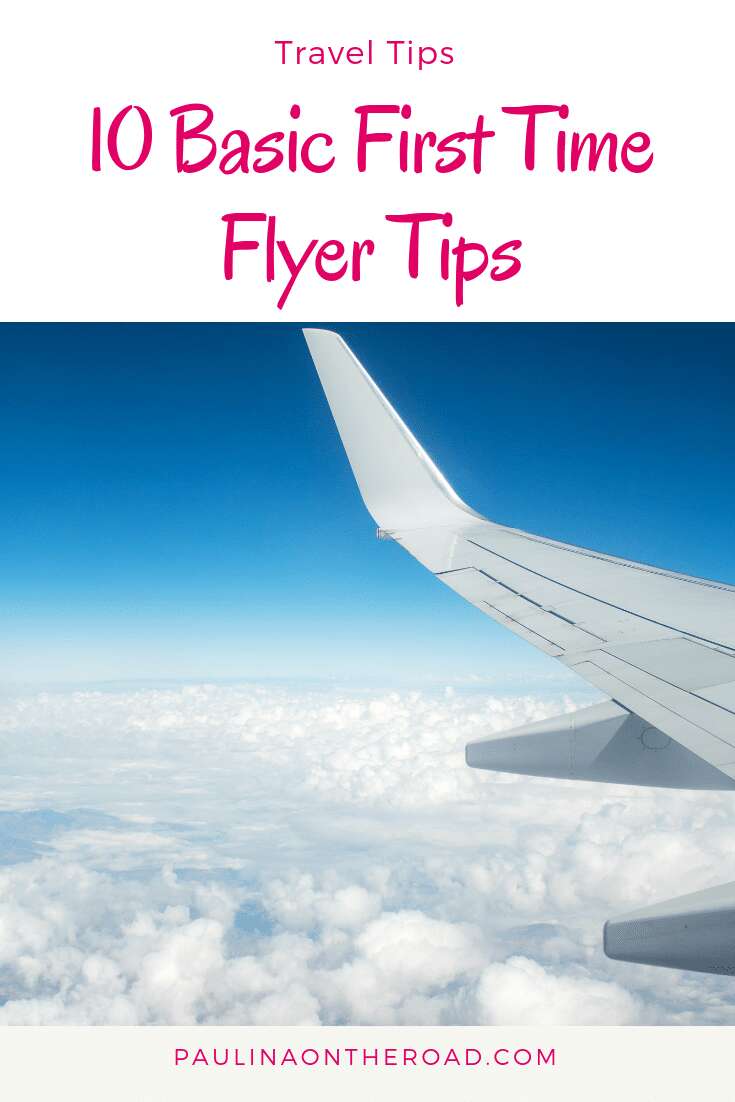 Enjoy your first flight with these 10 Basic First Time Flyer Tips including information on travel clothes and EU flight regulations. #firsttimeflyer #flightregulations