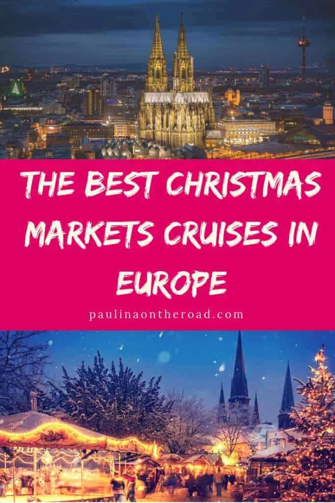 Fancy a different Christmas? Go onboard and visit the best European Christmas Markets with a river cruise in Europe during winter incl. the best Rhine Christmas Markets Germany. #europeanchristmasmarkets #christmasmarketsgermany #christmasmarketsineurope #wintercruise #rivercruiseeurope