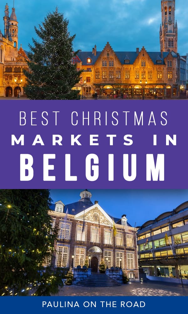 Want to visit the Belgium Christmas markets and buy great gifts? Here is a guide to the places to visit in Belgium during Christmas. It includes an introduction to the lovely Belgium Christmas Traditions and what Belgian food to eat at all the best Christmas markets in Belgium, as well as the when to visit and market opening times. #ChristmasMarkets #Christmas #Belgium #BelgiumChristmas #ChristmasMarketsInEurope #ChristmasFood #BelgiumXmas #EuropeanChristmas #ChristmasVillage #XmasMarkets