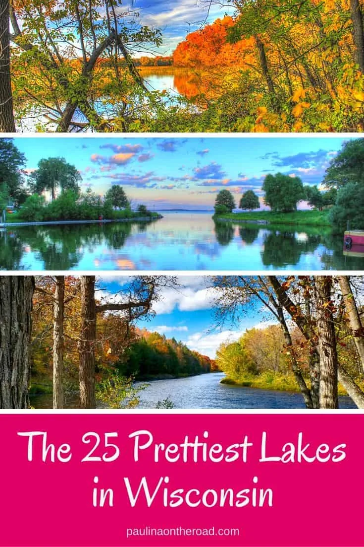 What are the best Wisconsin lakes? A full Wisconsin travel guide on the best swimming lakes, the best fishing lakes in Wisconsin. Wondering what's the biggest or deepest lake in Wisconsin? Read on! #wisconsin #travelwisconsin #visitwisconsin #wisconsinlakes #wisconsinlakehouse #wisconsinlakevacation #lakevacations #cabinvacations #midwest