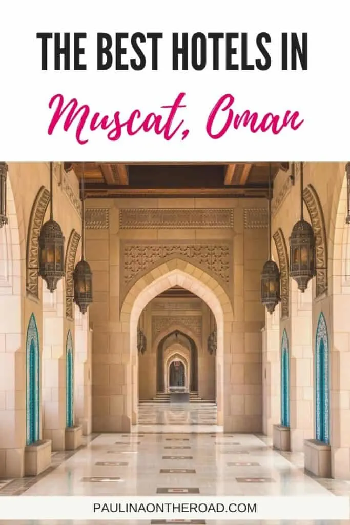Are you wondering where to stay in Muscat, Oman? This is a complete guide on the best hotels in Muscat, Oman including Muscat beach resorts and hotels near Msucat airport. Let's dive in. #muscat #oman #muscatoman #muscathotel #middleeast #middleeasttravel #wheretostay #omanhotels #beachresorts #holidays