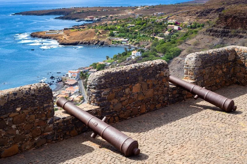 Cidade Velha old fort  in Santiago - Cape Verde - Cabo Verde