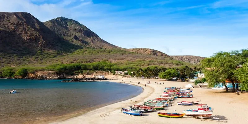 Things to do in Santiago Island, Cape Verde, Tarrafal Beach in Santiago, Cape Verde’s largest island.