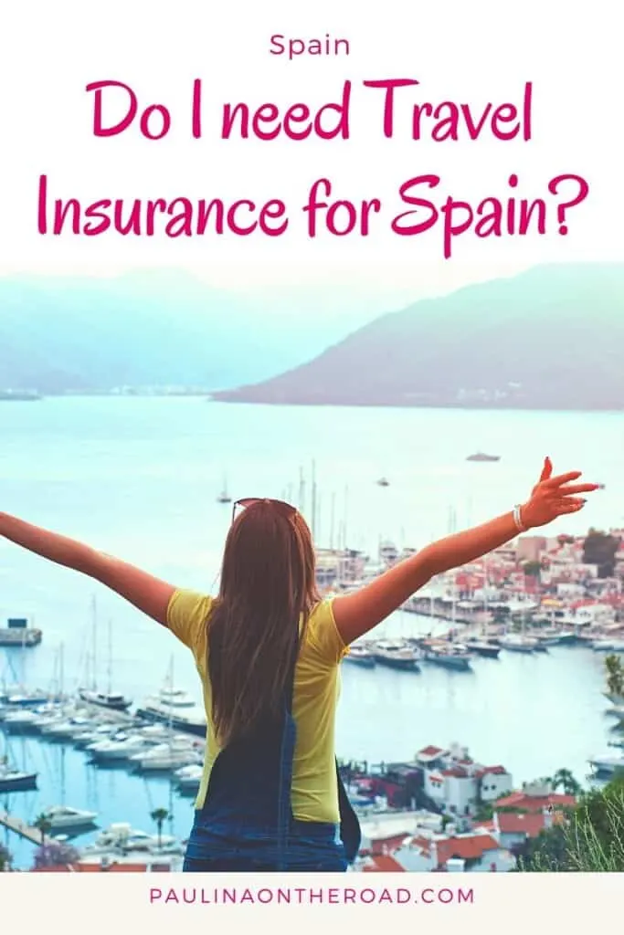 pin for best cheap travel insurance in spain