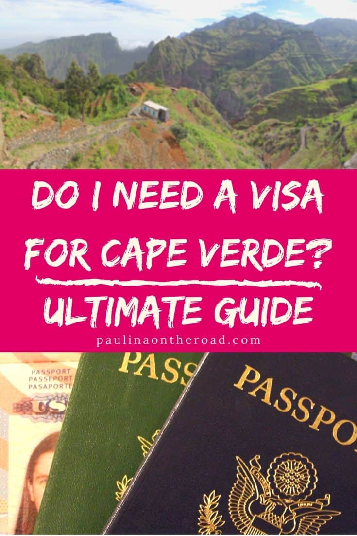 tourist visa for cape verde