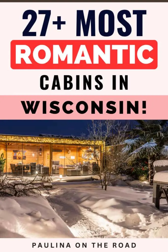 Romantic Cabins in Wisconsin Get away from it all with these amazing romantic cabins in Wisconsin! Whether you're looking for a peaceful weekend getaway or the perfect backdrop for your next anniversary, these cozy cabins have you covered. Experience the best of Wisconsin's nature and book your stay today!