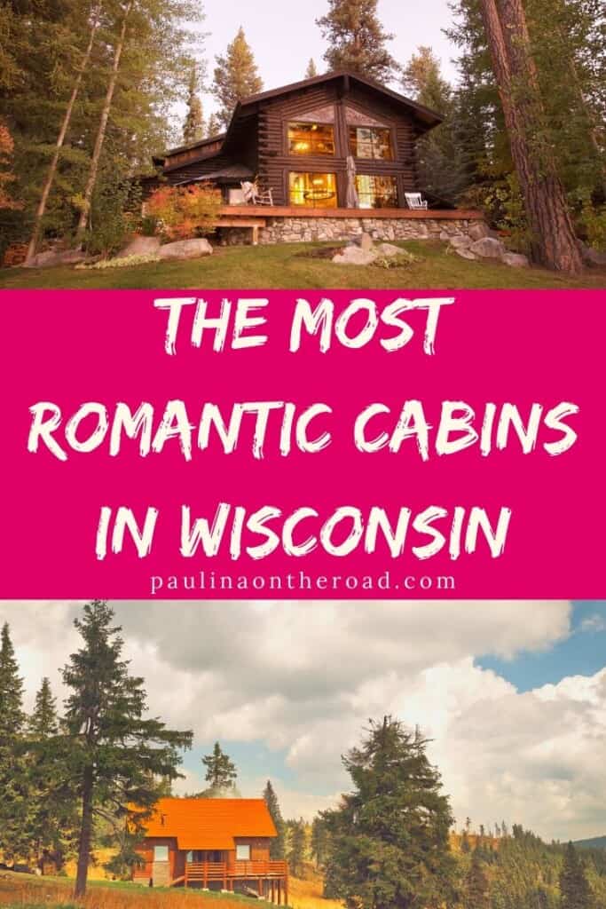 Are you looking for romantic cabins in Wisconsin? Find a handpicked selection of the best wood cabins in Wisconsin in order to spend the most romantic cabin getaway in Wisconsin with your beloved one. Find lakefront cabins in Wisconsin, cabins in the woods, luxury cabins in Wisconsin, romantic getaway options for Wisconsin Dells, Door County and more. #wisconsin #lakecabins #wisconsincabins #romanticcabins #logcabins #wisconsincabinrentals #cabingetaway #cabininthewoods #usatravel #emptyplaces
