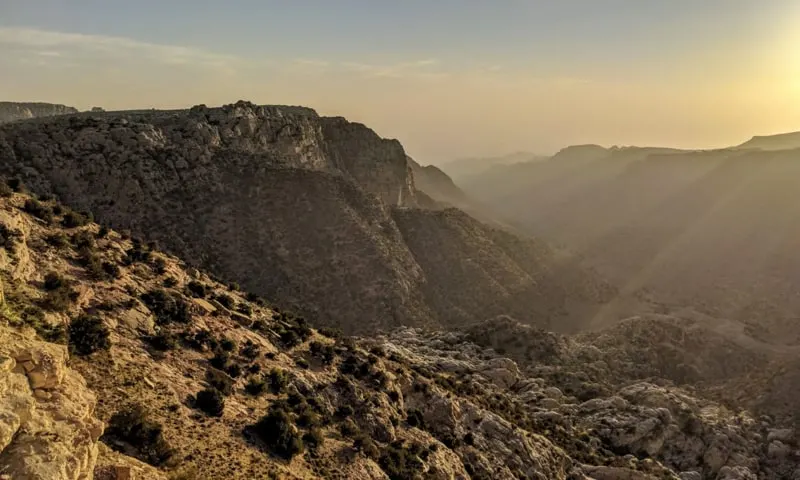 the best hiking trails in jordan, dana bio reserve