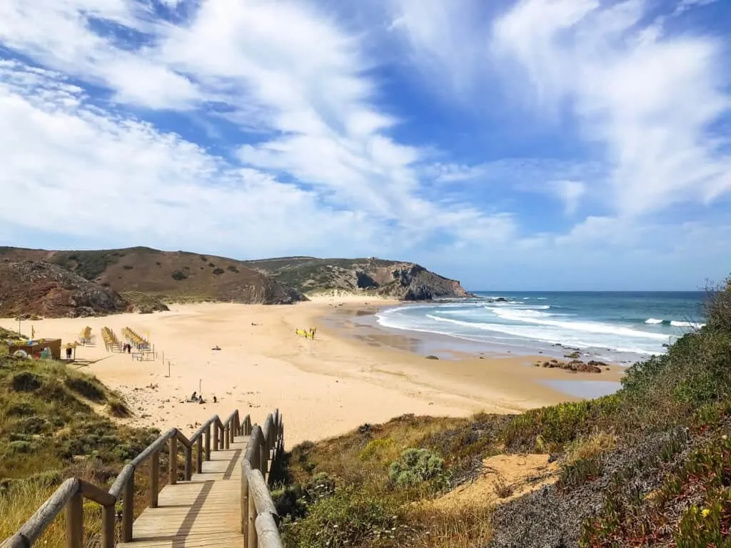 Praia do Amado rota vicentina, portugal, south west coast, beaches