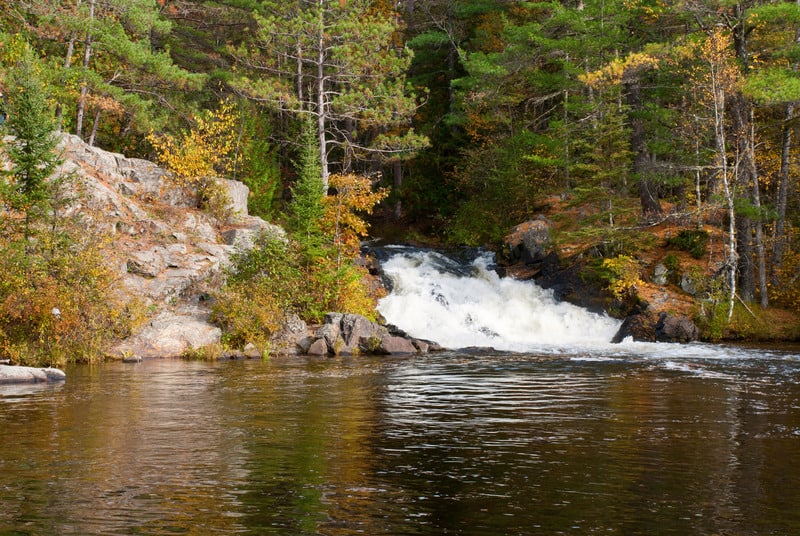 top things to do near marinette, Twelve Foot Falls  located on the Pike River in Marinette County, Wisconsin, USA