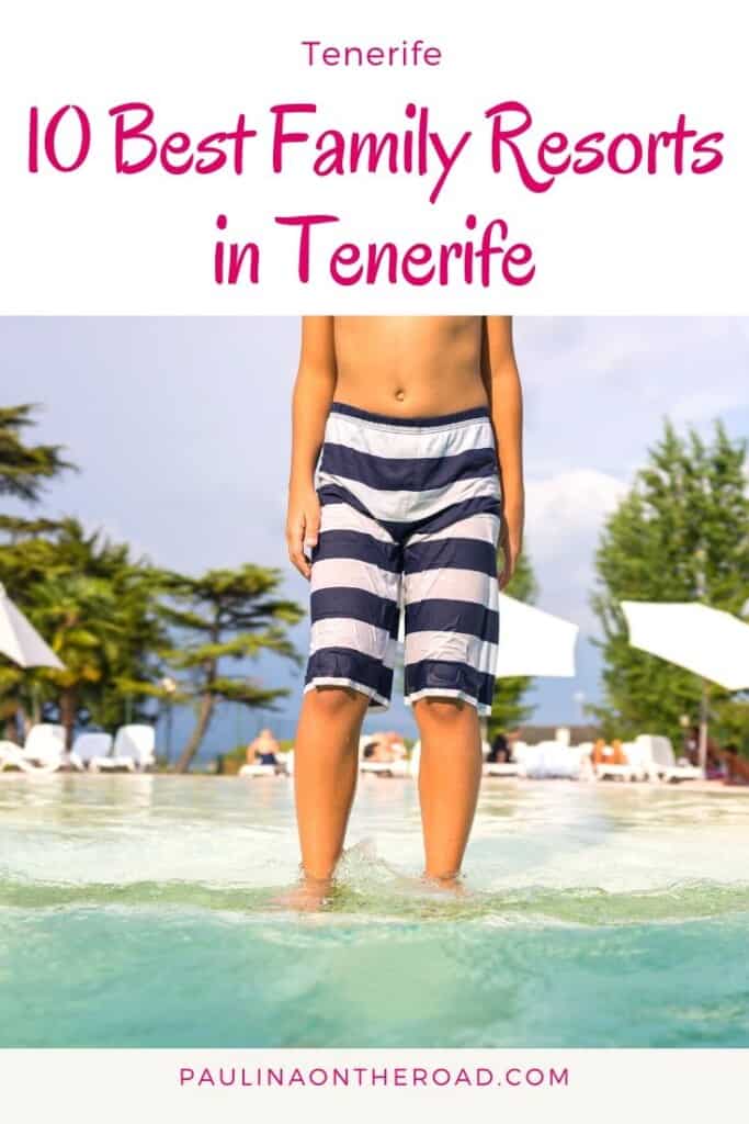 Wondering where to stay in Tenerife with kids? Find a handpicked selection with the best family hotels in Tenerife, Spain including family resorts in Tenerife with waterparks, kids entertainment and much more. Find also a map with the best areas to stay in Tenerife with kids. Tenerife is a great place for a family holiday since there are plenty of options when it comes to kids-friendly hotels in Tenerife island. #tenerife #tenerifeisland #spain #tenerifefamily #familyvacation #spainvacation