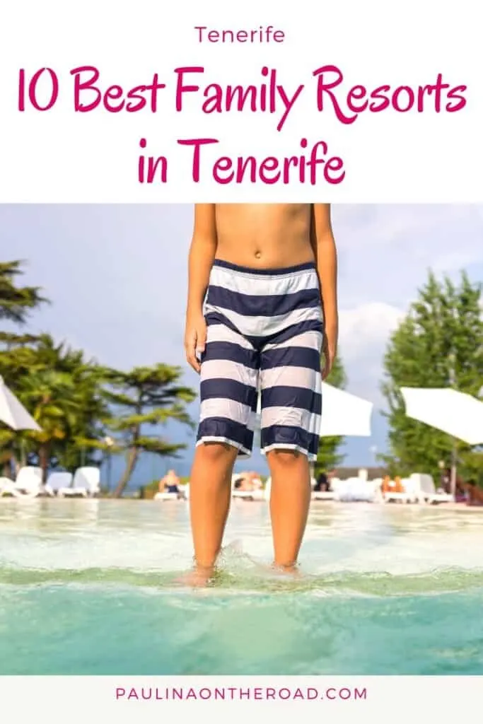 Wondering where to stay in Tenerife with kids? Find a handpicked selection with the best family hotels in Tenerife, Spain including family resorts in Tenerife with waterparks, kids entertainment and much more. Find also a map with the best areas to stay in Tenerife with kids. Tenerife is a great place for a family holiday since there are plenty of options when it comes to kids-friendly hotels in Tenerife island. #tenerife #tenerifeisland #spain #tenerifefamily #familyvacation #spainvacation