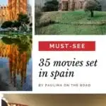 Are you looking for movies set in Spain? Find a hand-picked selection with some of the best movies filmed in Spain. Whether you are looking for comedies, dramas or history movies, I got you covered :) Some of these movies were shot in Madrid, Barcelona or Seville. Have you seen some of these Spanish movies? What are your favorites? #spaintravel #spain #spainmovies #spanishmovies #netflix #madridmovies #barcelonamovies #barcelona #staycation #moviestowatch #movienight #movieinspiration #moviesspain