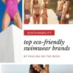 Are you looking for sustainable swimwear brands? I got you covered! Explore gorgeous eco-friendly swimwear brands for men and women. Find the perfect sustainable swimsuit or eco-friendly bikini. Also when looking for sustainable swimwear for men, you'll find plenty of options. Concerning sustainable swimwear for women, you'll love this cute selection for any budget! #sustainablefashion #sustainableswimwear #sustainableswimsuit #sustaainablebrands #ecofriendlyswimwear #sustainability #ecofriendly