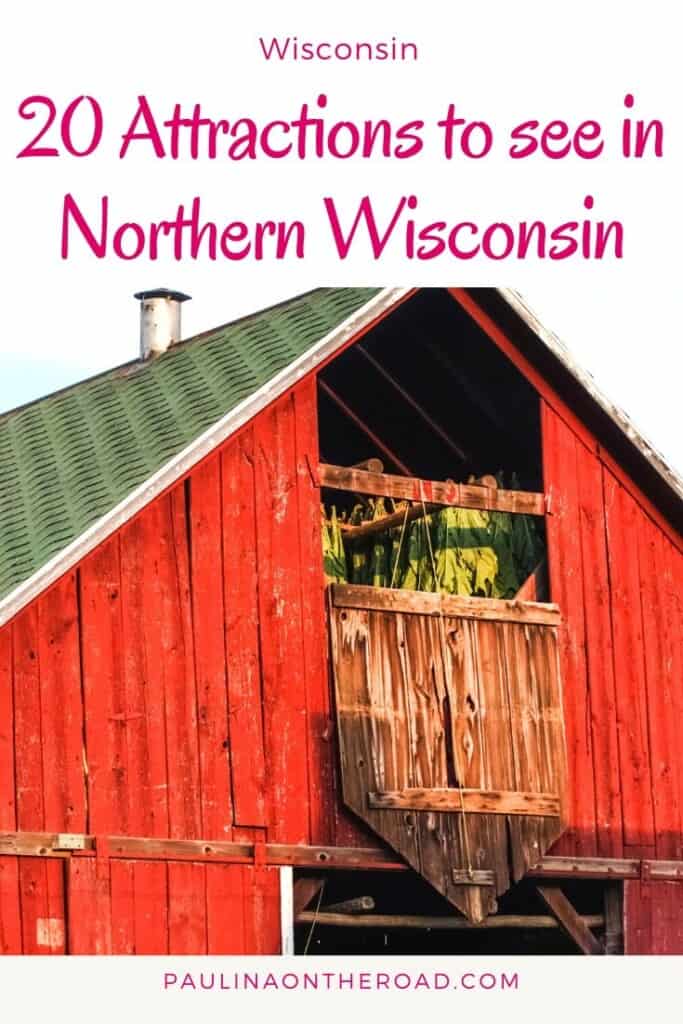 Wondering about things to do in Northern Wisconsin? I got you covered! Find a complete guide on attractions in Northern Wisconsin to travel to the best places in the northern part of the Dairy State including inspiration on what to do in Northern Wisconsin during winter or on rainy days. If you love the outdoors of US, Northern Wisconsin with its lakes, mountains and hiking trails will make you fall in love. #wisconsin #northernwisconsin #usatravel #wisconsintravel #northernwisconsinthingstodo 
