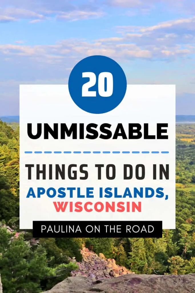 things to do in apostle islands Come explore Wisconsin's hidden gem, the Apostle Islands! From kayaking and fishing to visiting historic lighthouses - there's something for everyone. Get ready for adventure and plan your trip today! #ApostleIslandsActivities #WisconsinExplorer