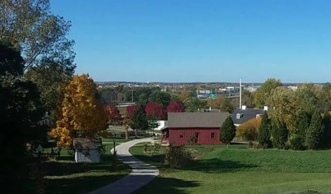 Best things to do in Green Bay, full view of Heritage Hill State Park in Green Bay