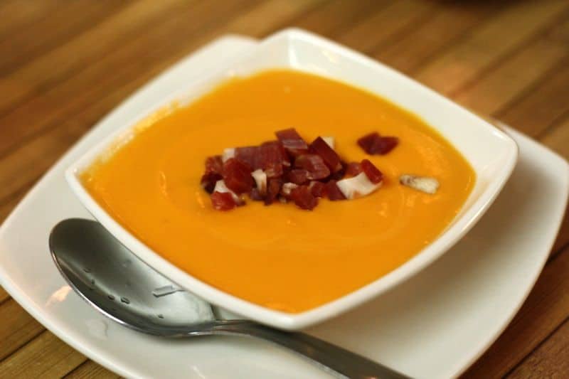 traditional Food from Southern Spain, Salmorejo dish
