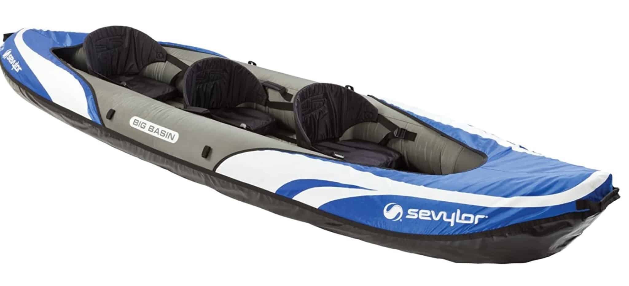 Sevylor Big Basin 3Person Kayak Amazon Paulina on the road