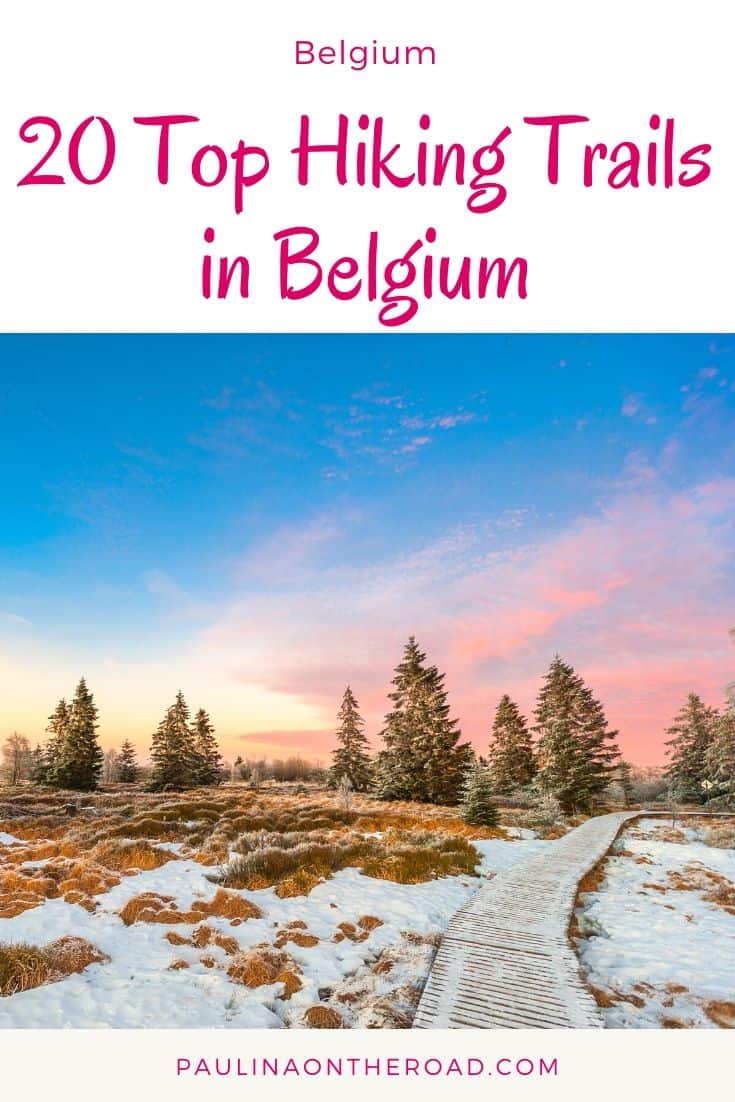 20 Best Hiking Trails in Belgium To Do Now! Paulina on the road