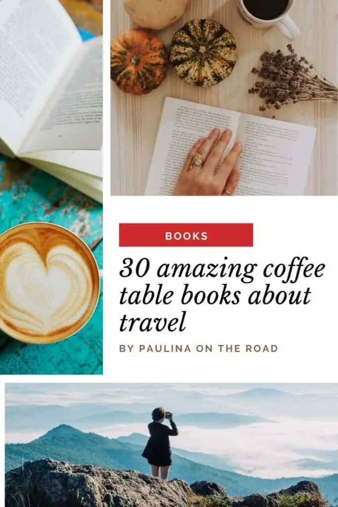 Are you looking for the best travel coffee table books? Look no further! I created for you the ultimate list with the most beautiful coffee table books related to travel. Whether you love beaches, natural parks, or are an Italy fan: this list has something for everybody. Find also a selection of cheap coffee table books and National Park coffee table books. What's your favorite of these eyecatchers? #coffeetablebooks #travel #travelcoffeetablebooks #italycoffeetablebooks #francecoffeetablebooks