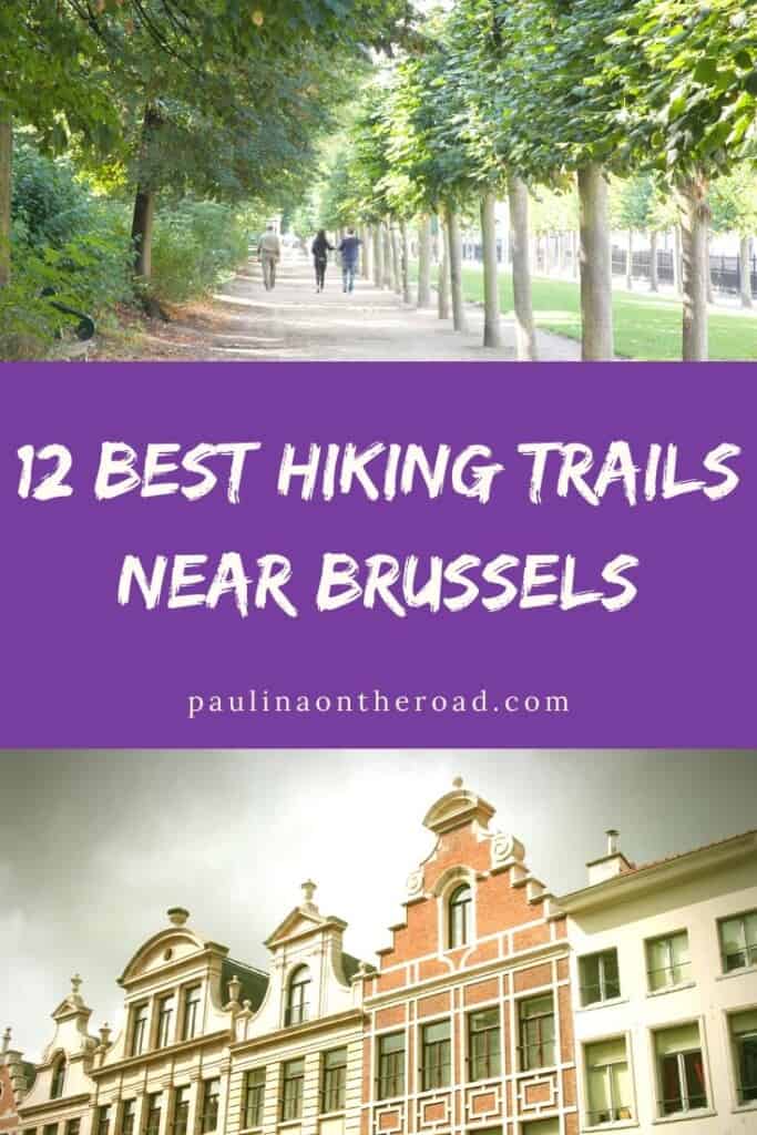 Hiking in Brussels? Oh yes! Find a selection with the best hiking trails near Brussels or scenic walks in Brussels. It's the best way to escape the bustle of the Belgian capital. Walking near Brussels is perfect to unwind and explore a less-touristy side of Bruxelles. Some of them are considered the best hiking trails in Belgium and are a great idea when looking for things to do in Brussels when visiting for the second time. #brussels #hikinginbrussels #hikingbelgium #walkingbrussels #belgium 
