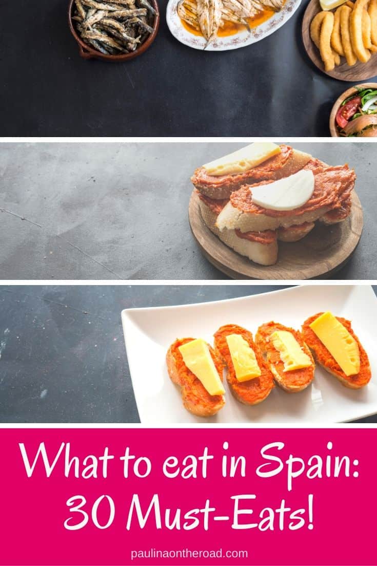 what to eat in spain typical food spain 1 - What to eat in Spain: 30 Dishes to Try + Recipes!