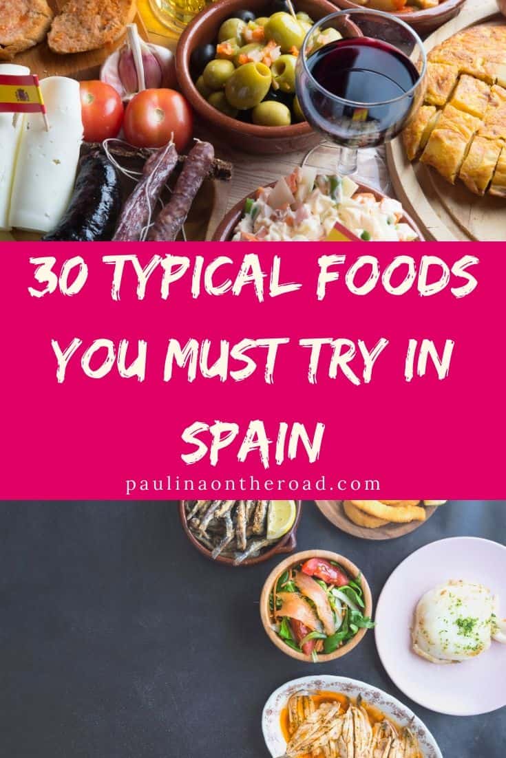 what to eat in spain typical food spain 4 - 25 Snacks From Spain You Must Try + Recipes!