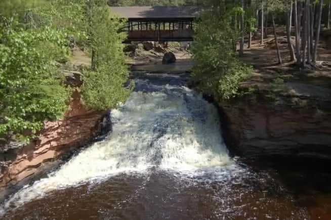 Best state parks with waterfalls in wisconsin, Amnicon Falls State Park, South Range