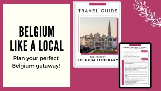 Belgium Guide Banner, belgium bucket list