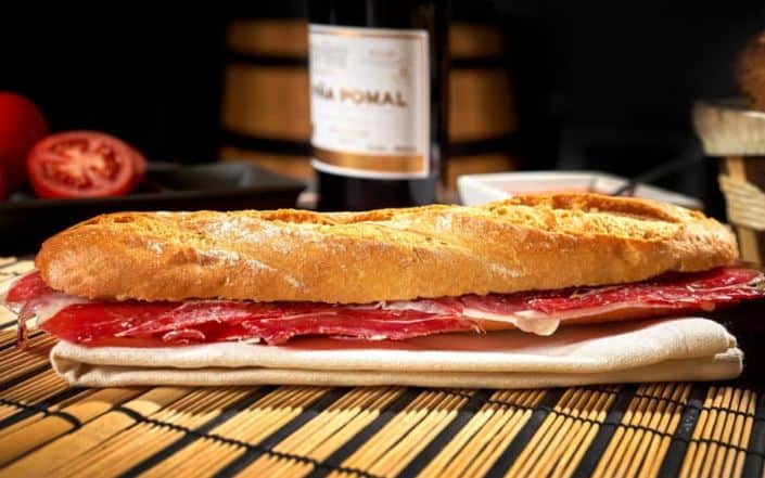 Best Spanish Snacks, Bocadillo de Jamon