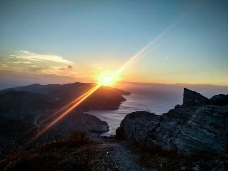 Folegandros Wine Bar Merkouri Sunset