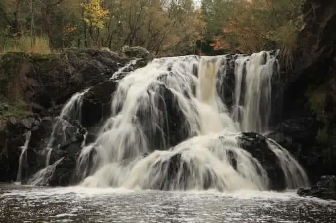 Best Waterfalls in Northern Wisconsin, Interstate Falls, Hurley