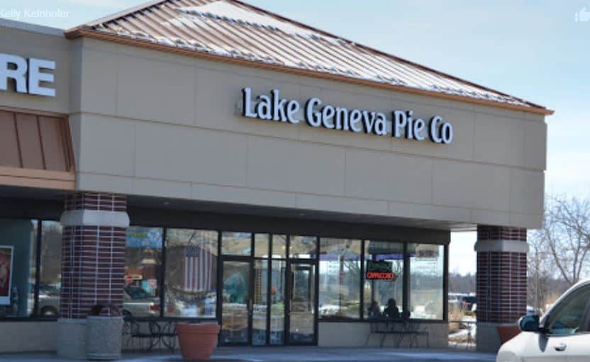 The best places in Lake Geneva, exterior view of Lake Geneva Pie Company