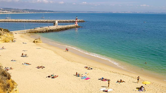 Best Beaches in Algarve for lazy sunbathing, Praia da Falesia, Albufeira