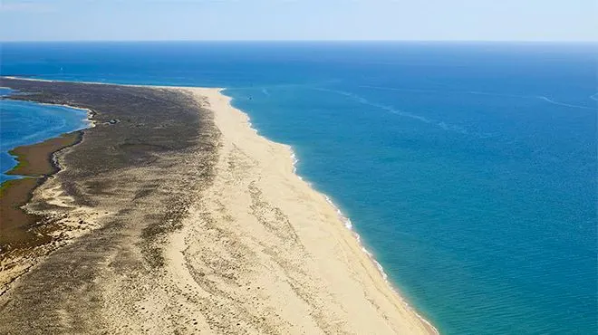 Best Beaches in Algarve, Portugal, Praia da Barreta/ Praia da Ilha Deserta, Faro