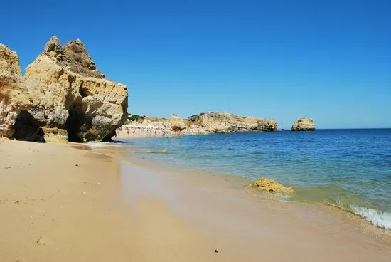 Famous beaches in Algarve, Praia de Sao Rafael, Albufeira